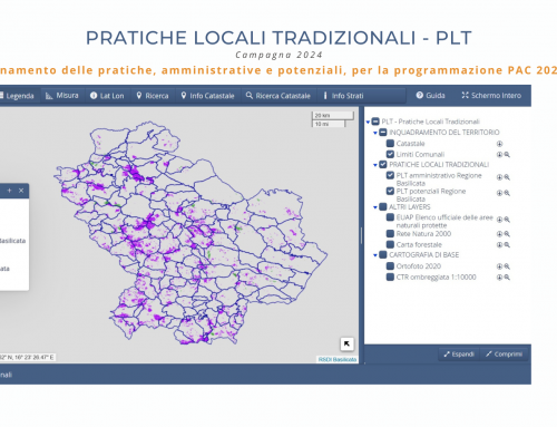 Pratiche Locali Tradizionali – Aggiornamento strati informativi