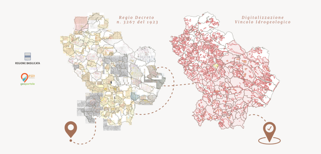 Digitalizzazione del Vincolo Idrogeologico