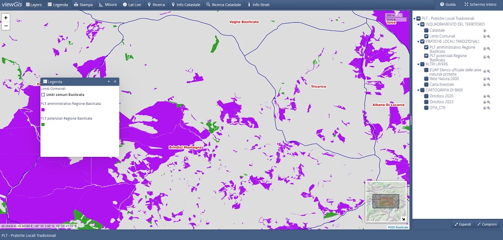 Aggiornamento PLT – Pratiche Locali Tradizionali